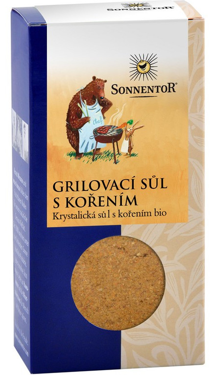 Bio Grilovací sůl s kořením mletá 100g