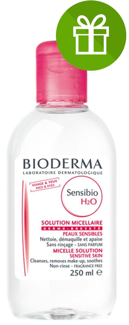 BIODERMA Sensibio H2O micelární voda 250 ml