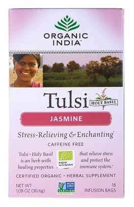 Organic India Tulsi jasmín BIO 18 sáčků