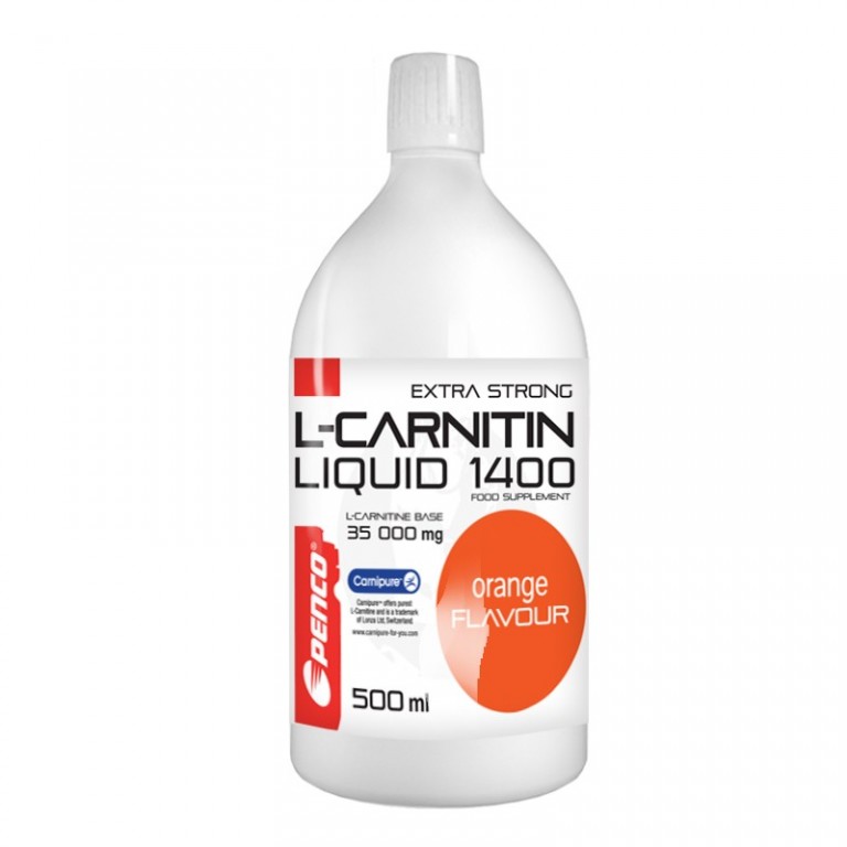 PENCO Spalovač tuků L- KARNITIN LIQUID Pomeranč 500ml