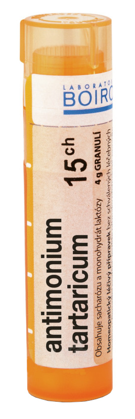 Antimonium Tartaricum CH15 granule 4g