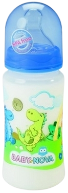 BABY NOVA Lahev PP s potiskem 300ml 48002
