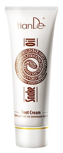TianDe Krém na chodidla s hadím tukem 80ml