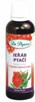 Dr.Popov Jeřáb ptačí originální bylinné kapky 50ml