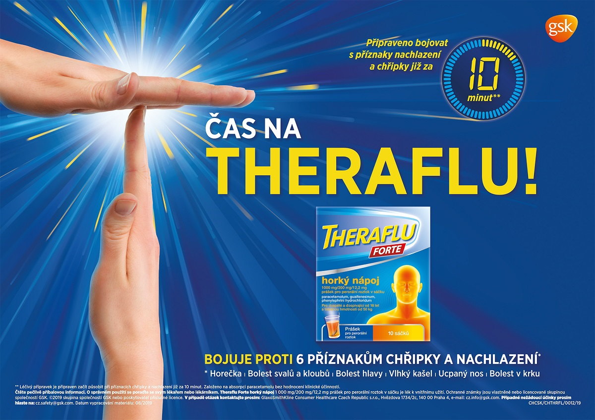 Theraflu forte horký nápoj 10 sáčků | Pilulka.cz