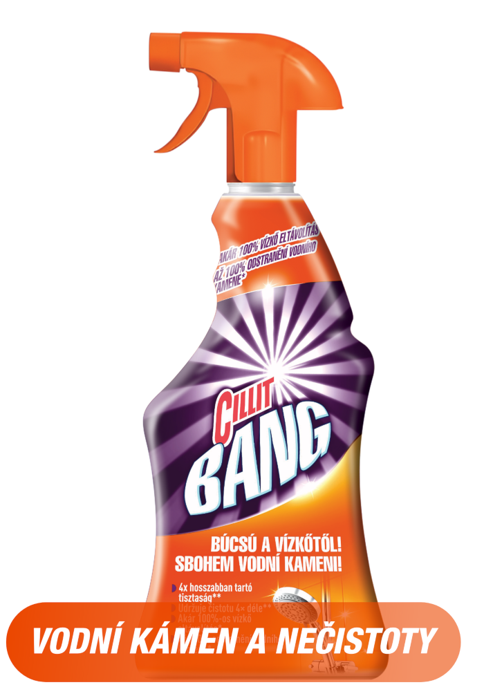 Cillit Bang Odstraňovač vodního kamene do koupelny 750ml