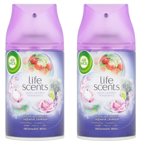Airwick Automatický Spray náplň DUO Tajemná zahrada 2x250ml