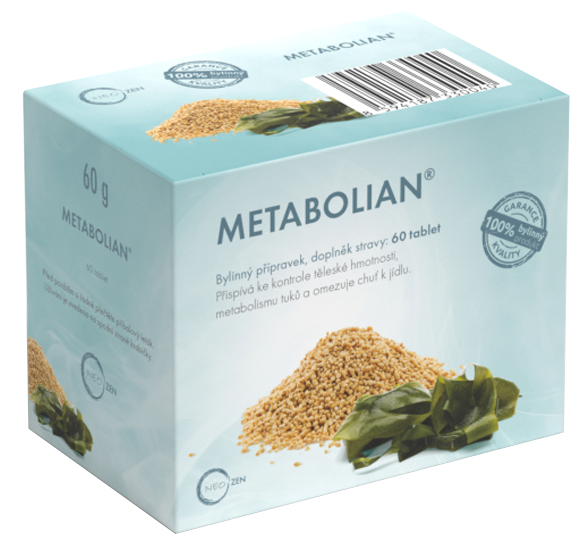 NeoZen Metabolian rychlejší spalování tuků 60 tablet