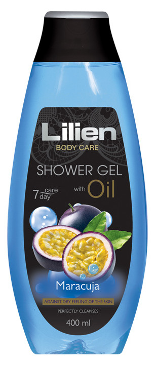 Lilien olejový sprchový gel Maracuja 400ml