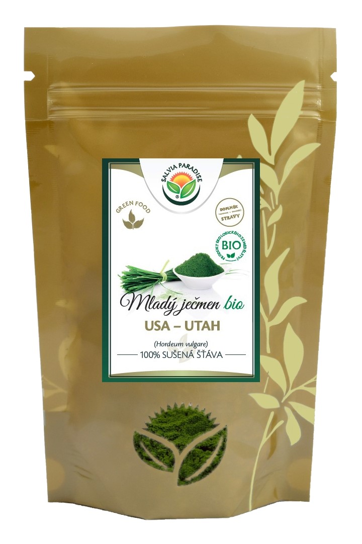 Salvia Paradise Mladý zelený ječmen - 100% sušená šťáva BIO 100g