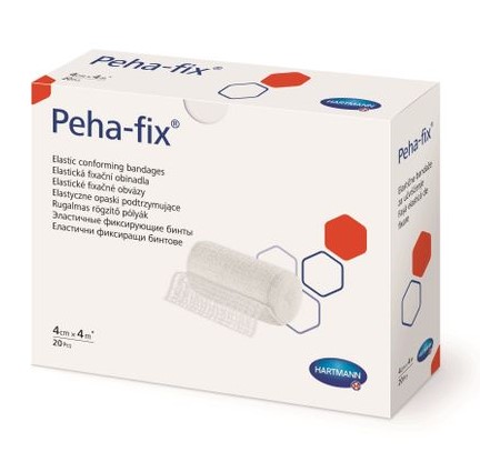 Peha-fix Obinadlo elastické fixační 4cmx4m/20ks