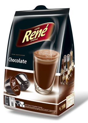 René Chocolate horká čokoláda kapsle pro kávovary Dolce Gusto 16ks