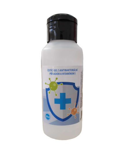 Čisticí gel na ruce s antibakteriální složkou a vitamínem E 100ml