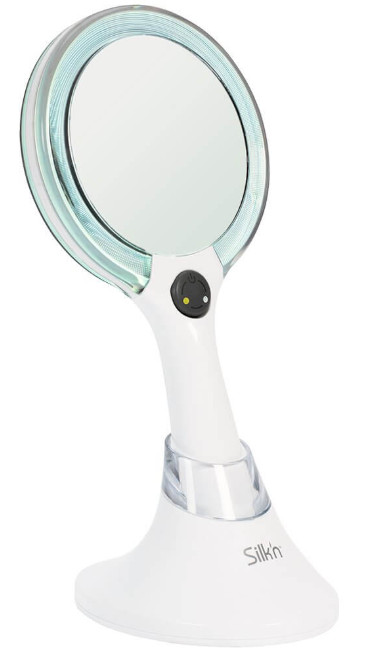 Silk´n MirrorLumi LED zrcátko s dobíjecím stojanem