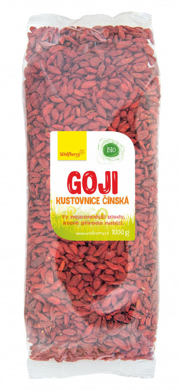 Wolfberry Goji kustovnice čínská BIO 1kg