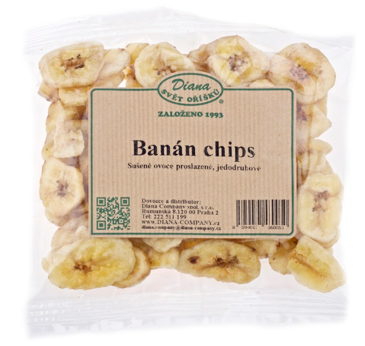Diana Company Banán chips vakuum 1kg