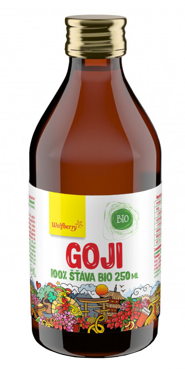 Wolfberry Goji šťáva BIO 250ml