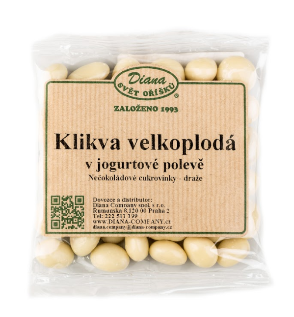 Diana Company Klikva velkoplodá v jogurtové polevě 100g