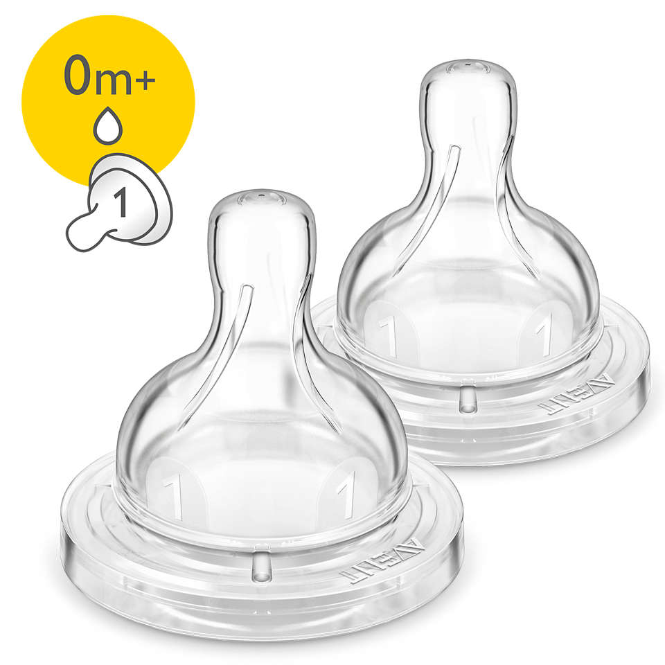 Philips AVENT Náhradní dudlík Avent 2 ks - pro novorozence