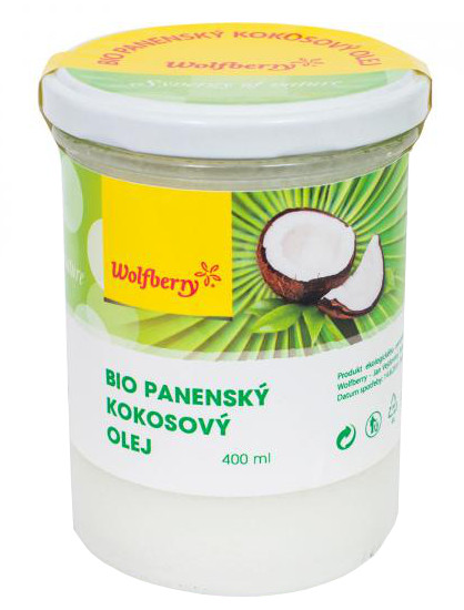 Wolfberry Bio panenský kokosový olej 400ml
