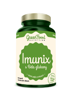 GreenFood Nutrition Imunix s Betaglukany 90kapslí