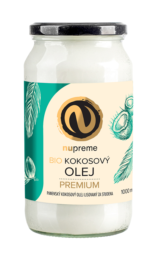 NUPREME Kokosový olej 1000ml BIO