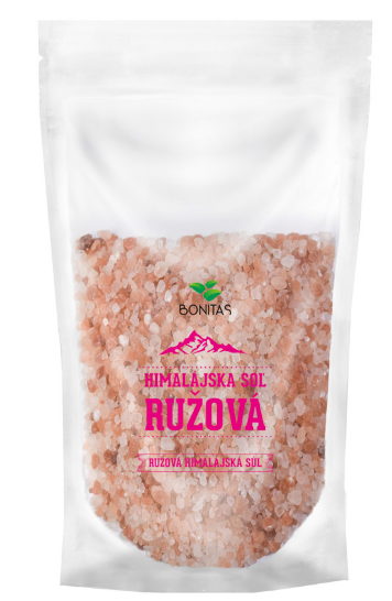 BONITAS Himalajská sul granulovaná ružová 500g