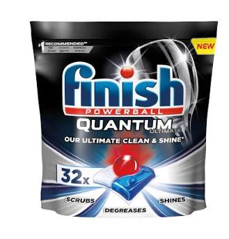 Finish Quantum Ultimate - kapsle do myčky nádobí 32ks