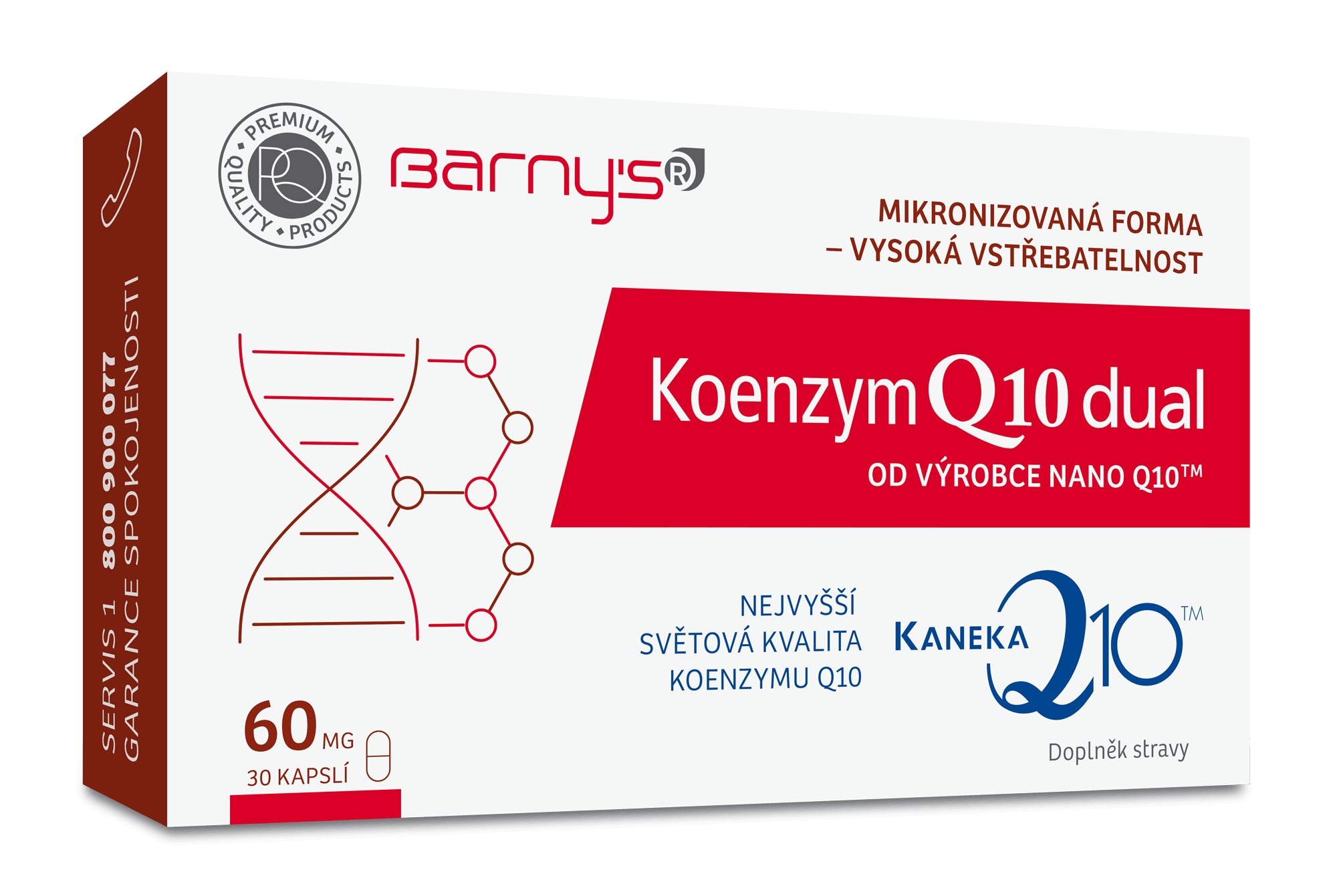 Barny’s Koenzym Q10 Dual 60mg 30 kapslí