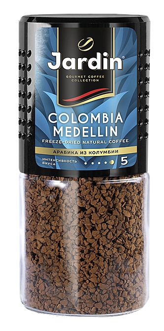 JARDIN Instant Arabika Colombia Medelin sklo 95g