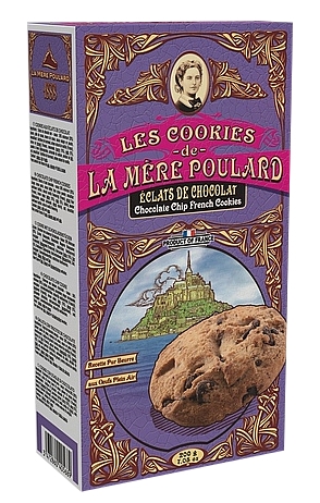 La Mére Poulard Collector Cookies with chocolate chips papír 200g