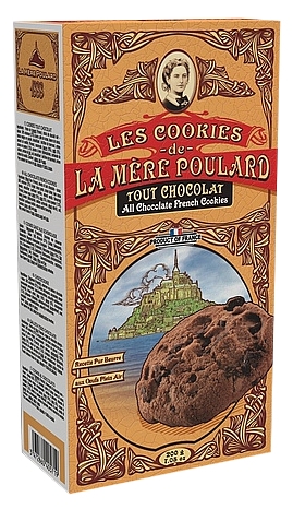 La Mére Poulard Etui Collector Chocolate Cookies papír 200g