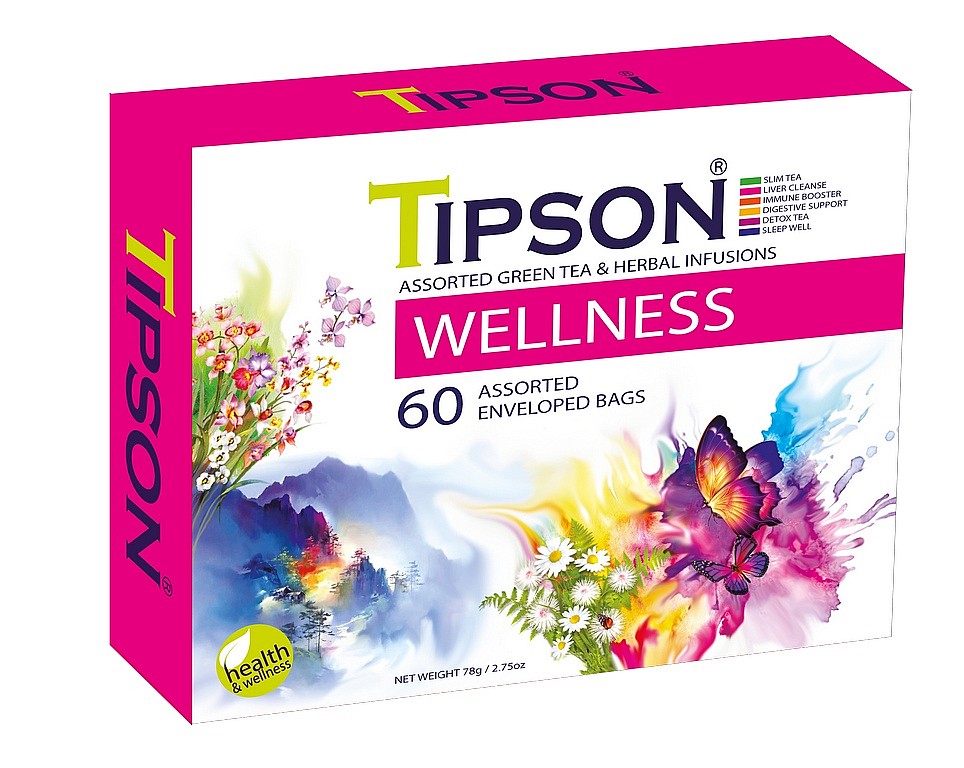 TIPSON Wellness Kazeta Variace přebal 60x1,3g