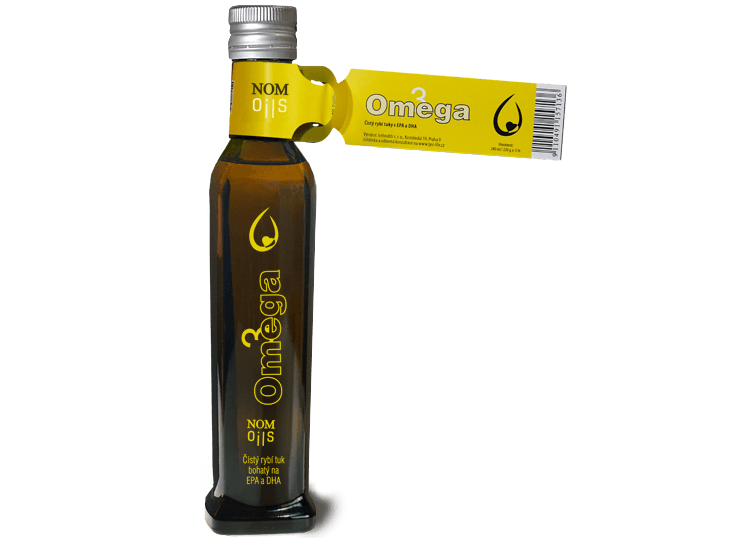 Nom Oils Omega 3 - Čistý prémiový rybí tuk 240ml
