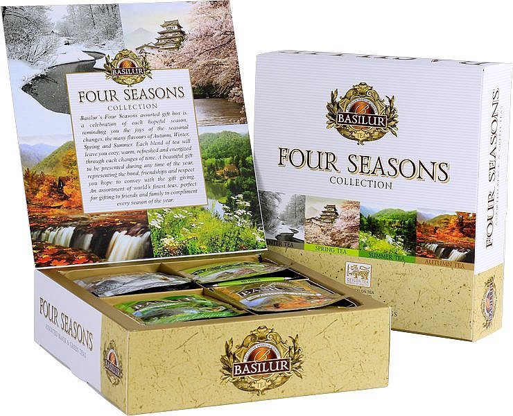BASILUR Four Seasons Assorted 40 gastro sáčků