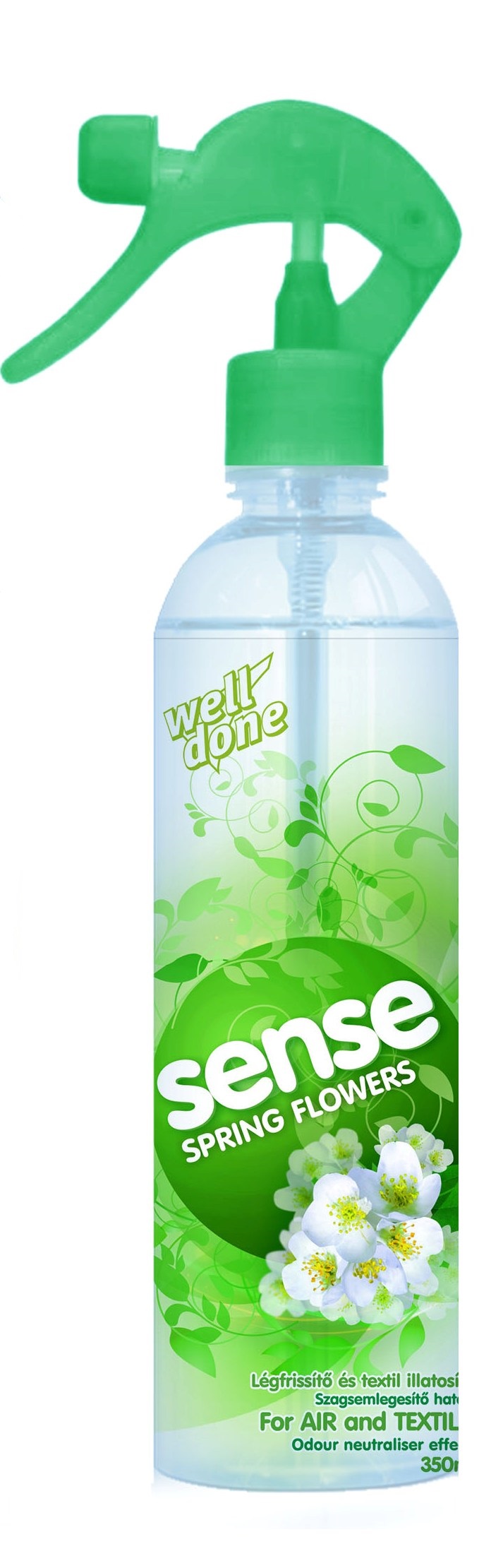 Well Done Osvěžovač vzduchu a textílií Spring Flowers 350ml