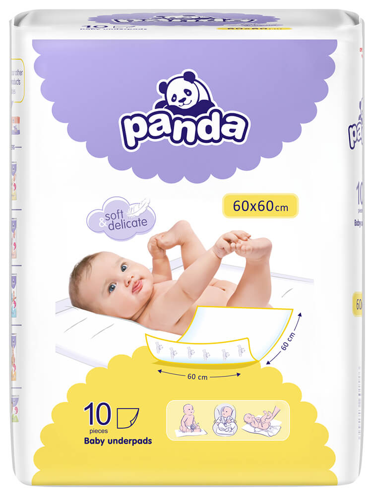 Panda Dětské přebalovací podložky 10ks