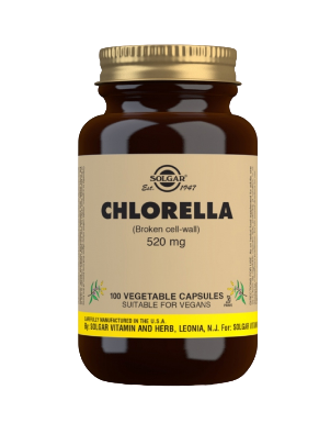 Solgar Chlorella 520mg 100cps