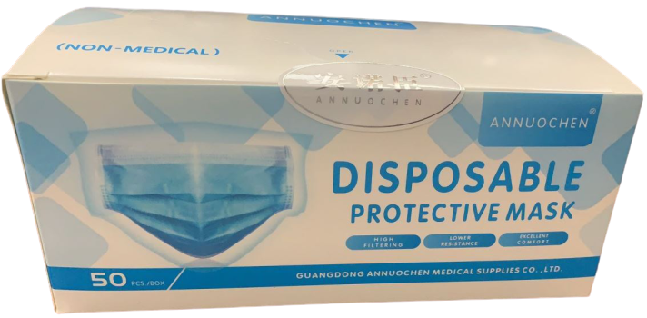 Pharma Activ Rouška 3-vrstvá jednorázová 50ks
