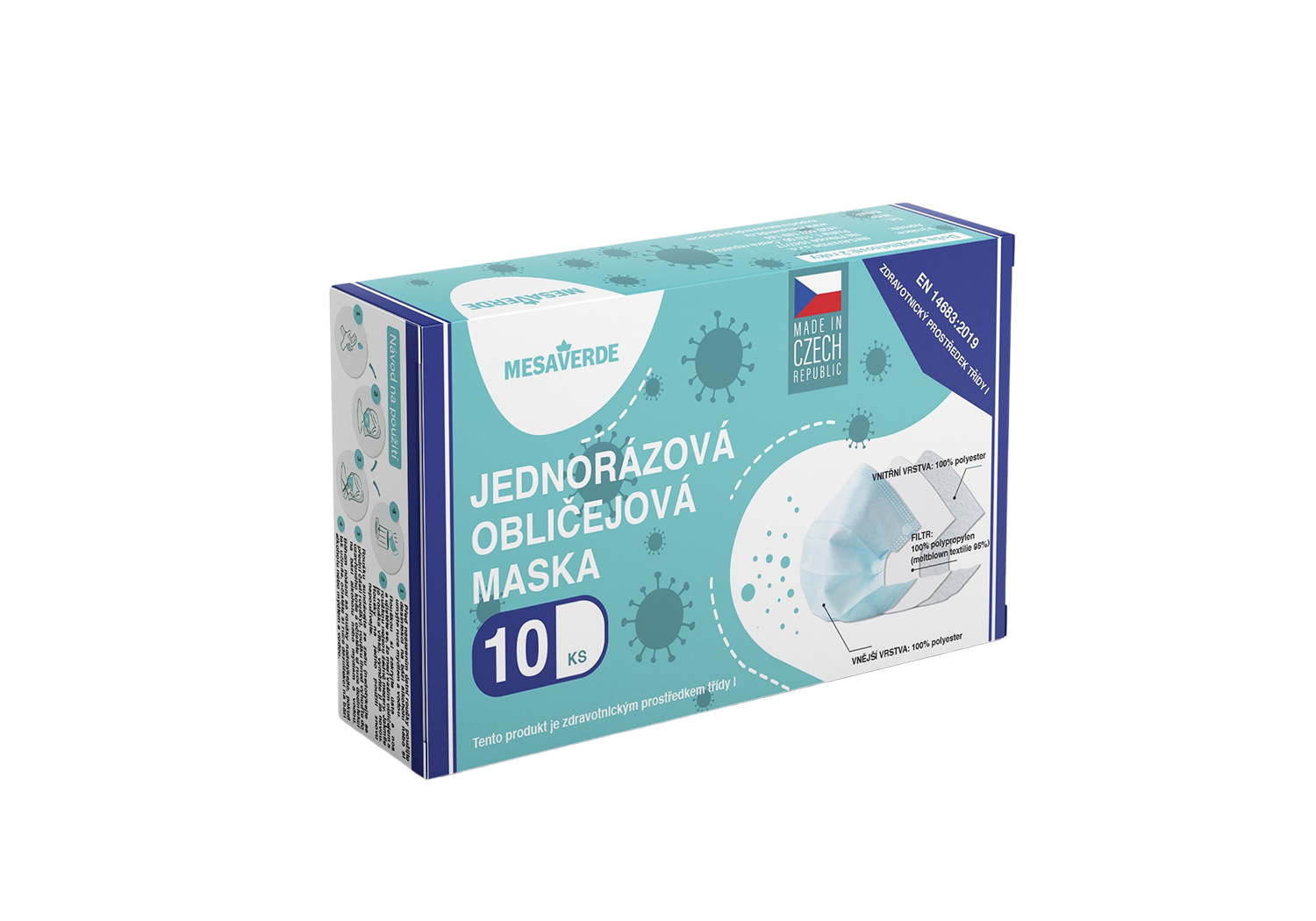 Jednorázová rouška 10ks
