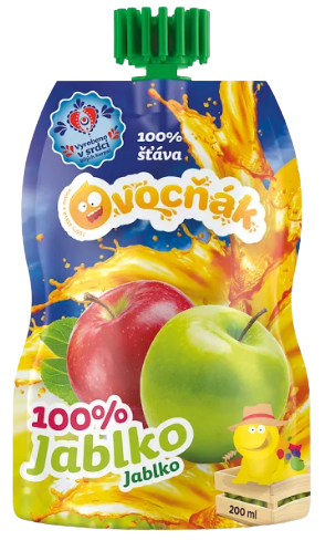 OVOCŇÁK MOŠT JABLKO 100% 200ML