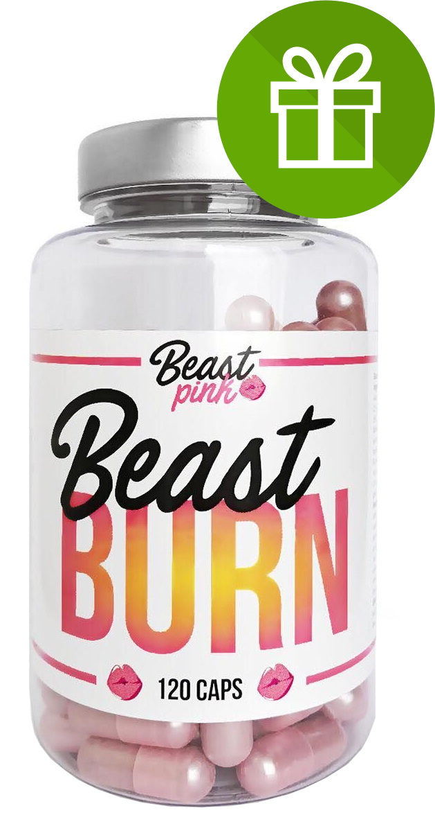 BeastPink Spalovač tuků Beast Burn 120 kapslí