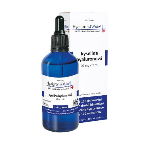 Hyaluron N-Medical 100% kyselina hyaluronová 100ml