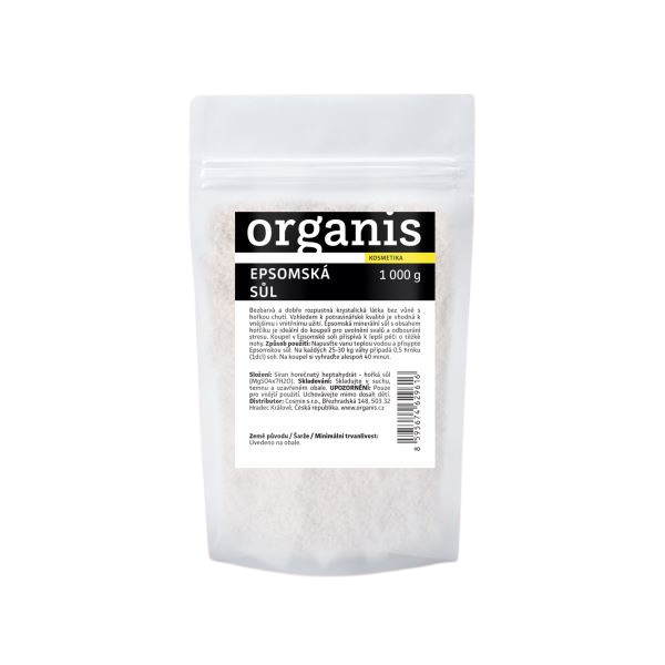 Organis Epsomská sůl 1000g