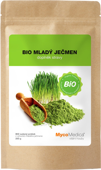 MycoMedica Mladý ječmen BIO 200g