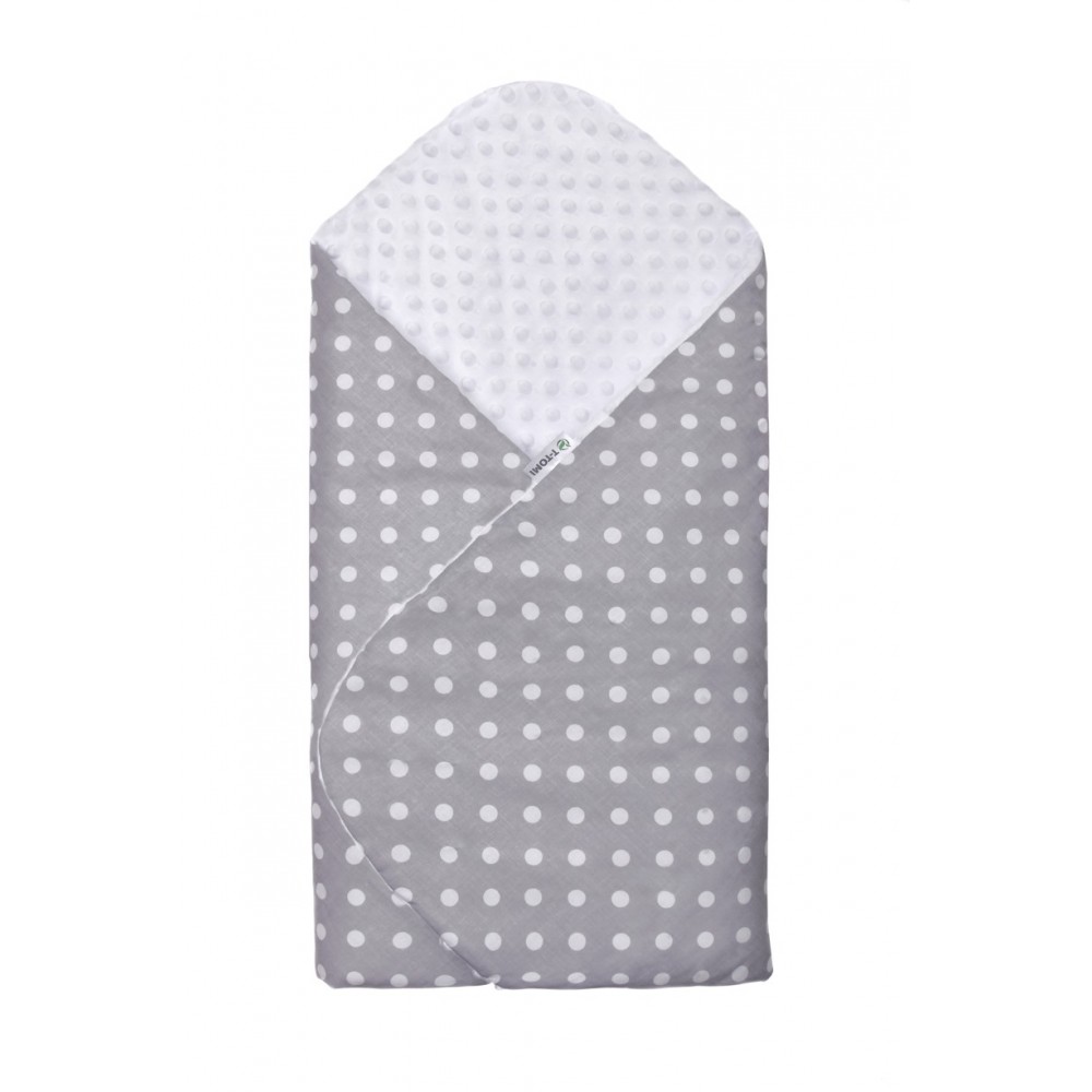 T-tomi Rychlozavinovačka Minky, grey / dots