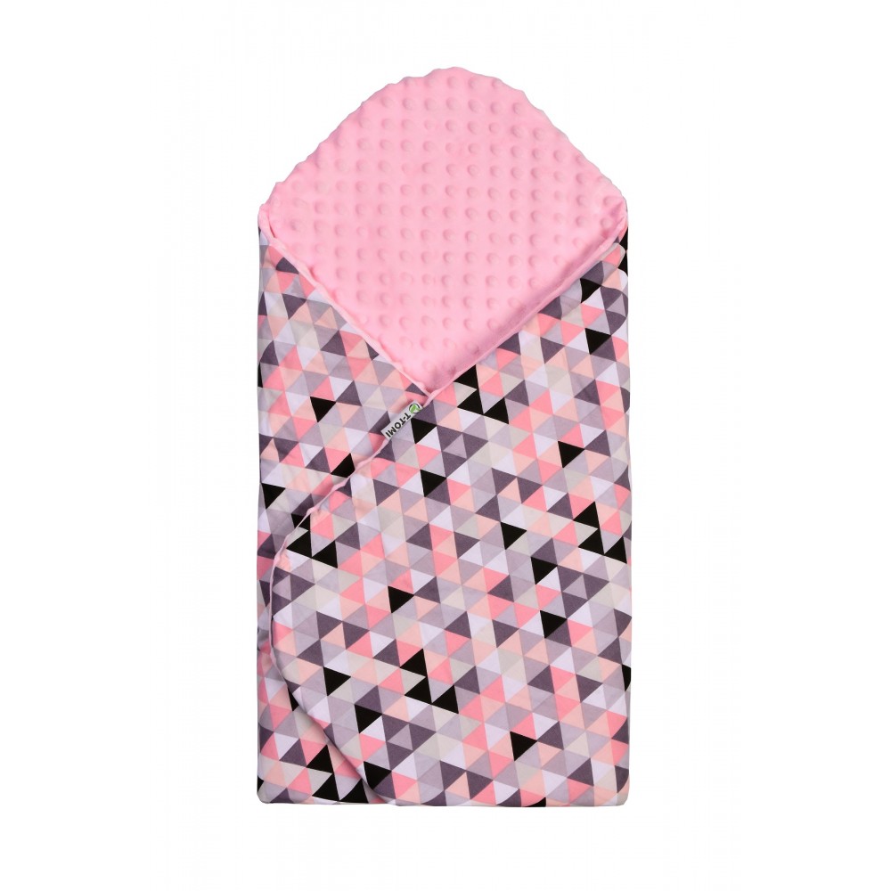 T-tomi Rychlozavinovačka Minky pink triangles