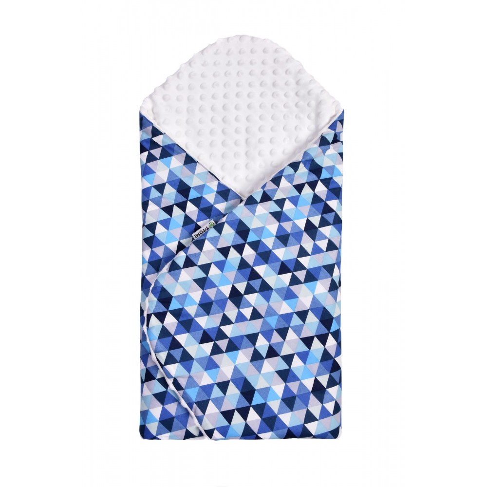 T-tomi Rychlozavinovačka Minky blue triangles