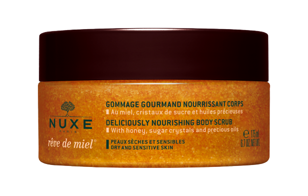 NUXE Reve De Miel Delikátní vyživující tělový peeling 175ml