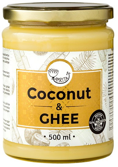 AMRITA Ghí s kokosovým olejem 500ml